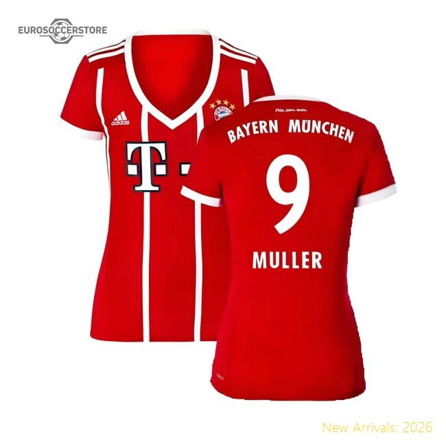High-quality Bayern Munich 2017-18 Womens First Jersey (xl) ((excel