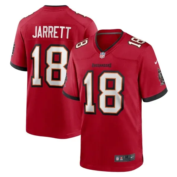 None Rakim Jarrett Game Jersey - Red | NFL Player Jersey | NFL Footbal