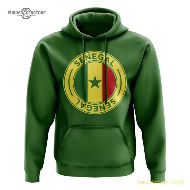Official Senegal Football 20242025 Regular Hoodie Drifit