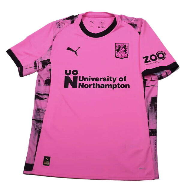 Authorized 2025-2026 Northampton Town Away Shirt (Your Name)