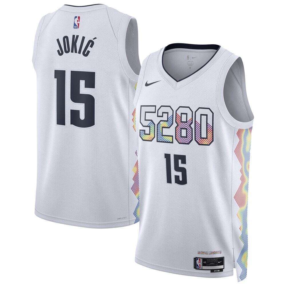 Denver Nuggets Nikola Jokic White Jersey City Edition - Must-Have Jersey