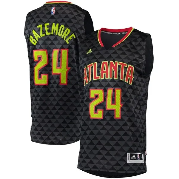 Top-Grade Kent Bazemore ATL Basketball Jersey - Team Colors