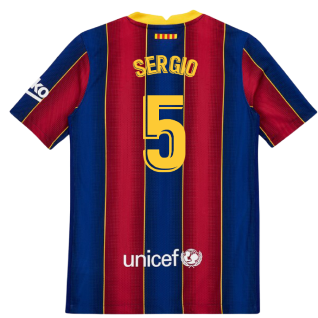 Official Barcelona 2020-2021 Home Jersey - Football Shirt