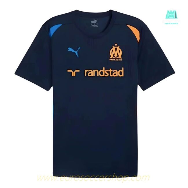 2024-2025 Marseille Training Shirt (Club Navy)