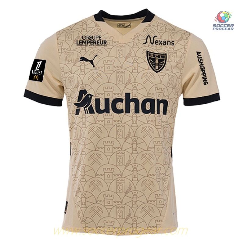 RC Lens Sainte Barbe Gold Team Jersey 2024/25 Collection