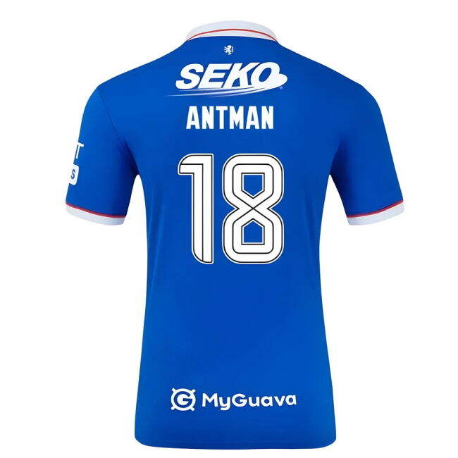 High Quality Glasgow Rangers Antman 1 #8 Official Merchandise (v4)