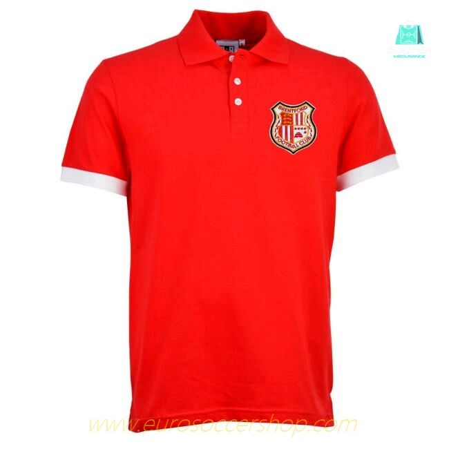 Brentford Red/White Polo