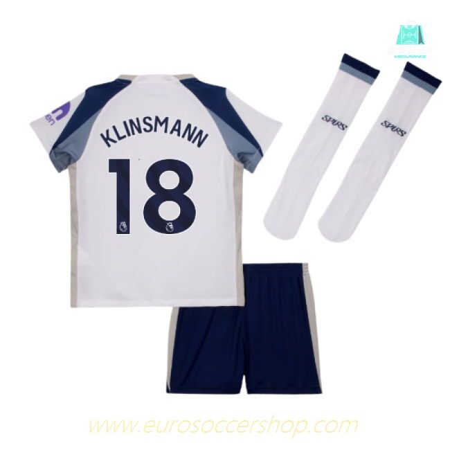 2025-2026 Tottenham Home Little Kids Mini Kit (Klinsmann 18)