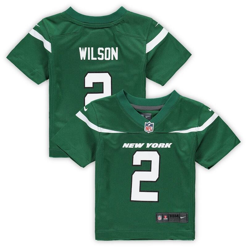 None Zach Wilson NY Jets Genuine Game Jersey Football Apparel