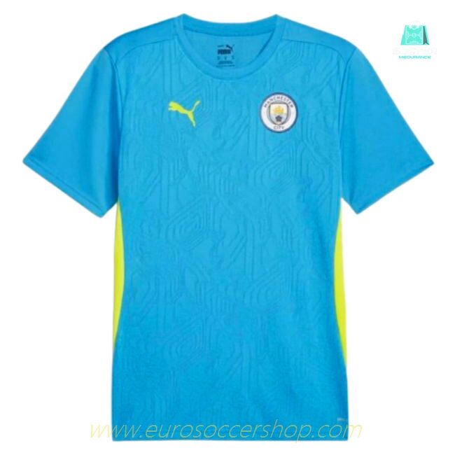 2024-2025 Man City Training Shirt (Magic Blue) (Rodrigo 16)