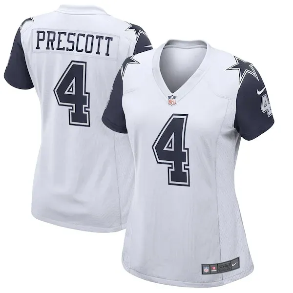 Durable DAL Cowboys Game Jersey - White | NFL Fan Apparel | NFL Footba
