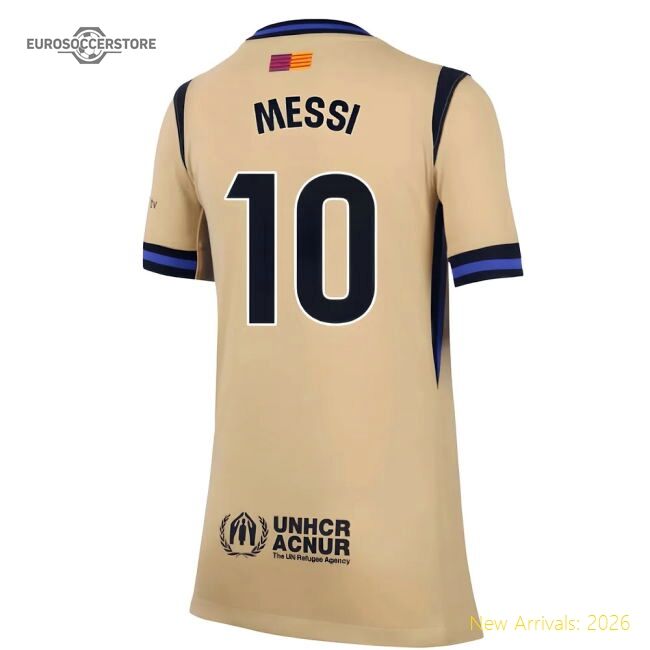 2025-2026 Barcelona Away First-class Jersey Messi Performance Fabric