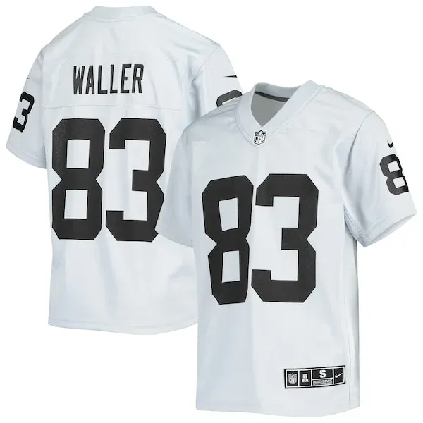None Game Football Jersey - Silver S | NFL fan gear | NFL Football