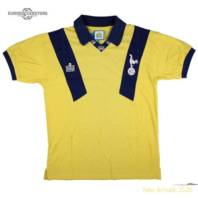 Top-grade Thfc Hotspur 1978 Admiral Retro Away Shirt (yellow) (your