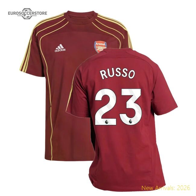 Official 2025-2026 Arsenal Ubp Tee (noble Maroon) (russo 23)
