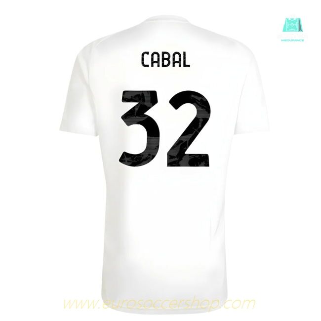 2025-2026 Juventus Training Tee (White) (Cabal 32)
