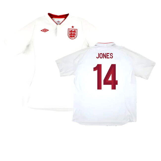 England Starting XI Top Tier Home Pro Level Shirt (Jones 14)