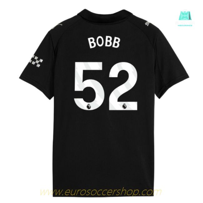 2025-2026 Man City Away Shirt (Kids) (Bobb 52)