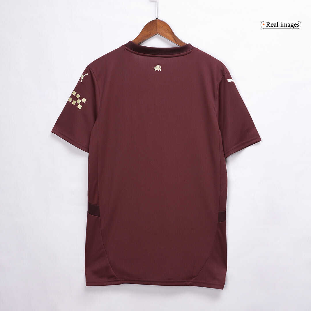 Manchester City Third Away Soccer Jersey Kit(Jersey+Shorts) 2024/25Aut