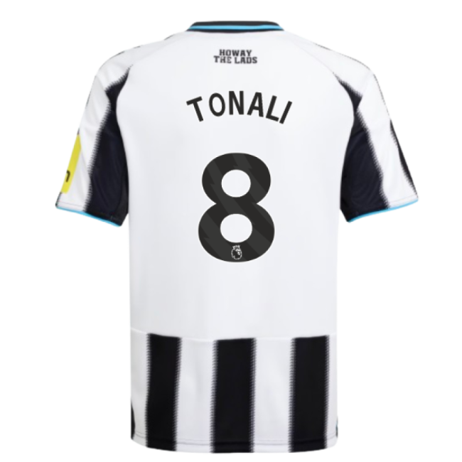 Premier League Team Uk Division Tonali Home Exclusive Jersey Drycell