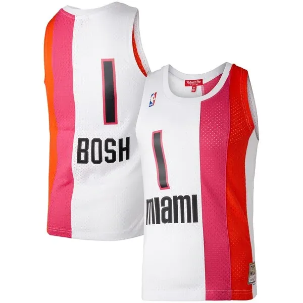 Chris Bosh MIA NBA Jersey - Value Pack Fan Gear - Licensed Product