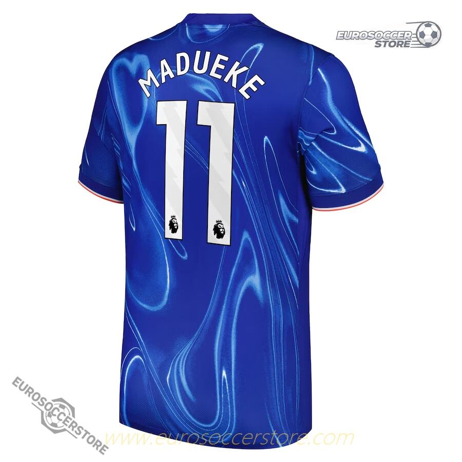 Chelsea 24-25 Home Jersey with Madueke 11 Printing