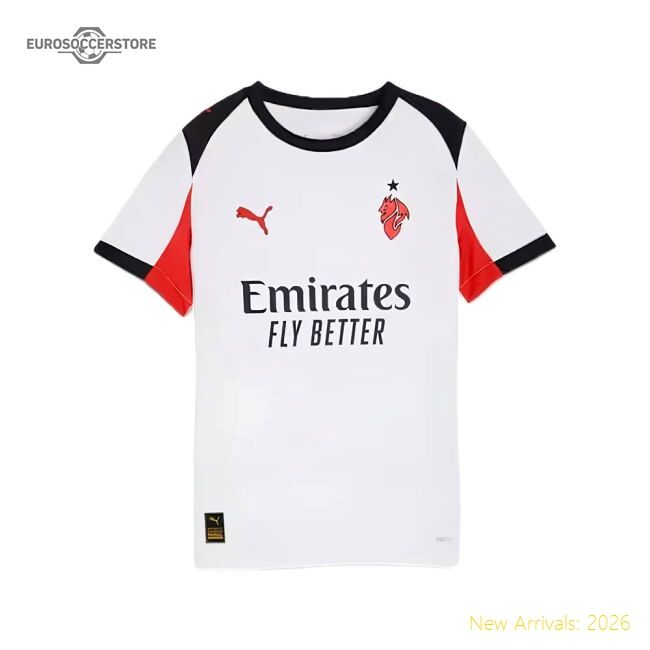 Premium-grade 2025-2026 Ac Milan Away Shirt (kids) - Premium Collection