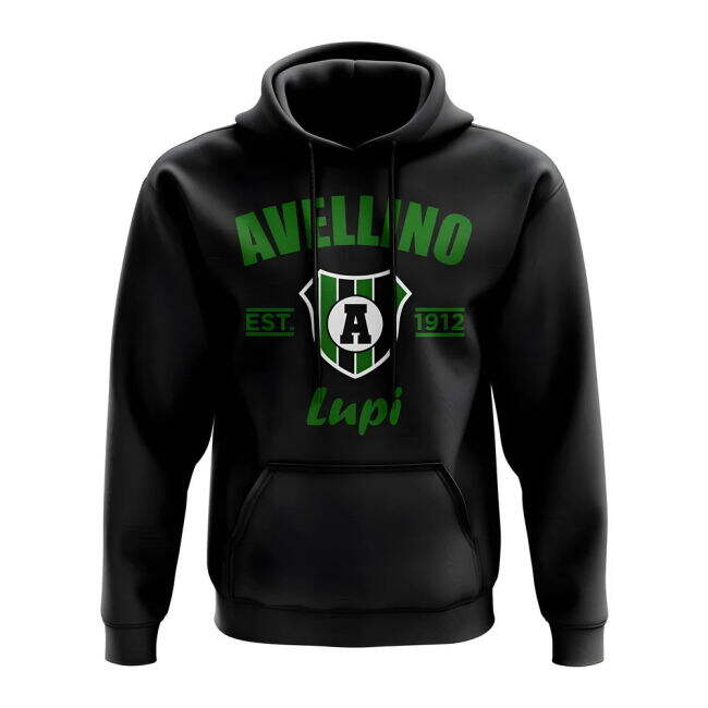 Avellino Established Football Hoody (Black)