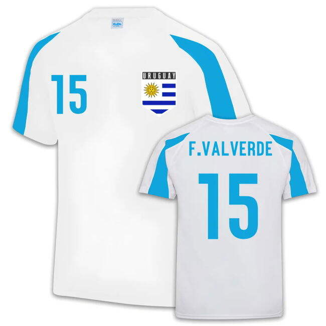 Federico Valverde 15 2025-2026 Uruguay NT Training Jersey