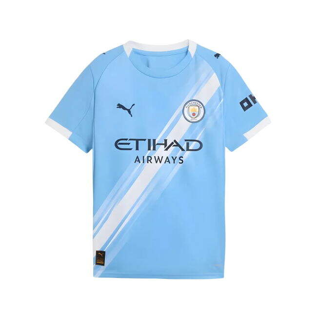 Man City Starting XI High Performance Home Pro Level Shirt (Kids)