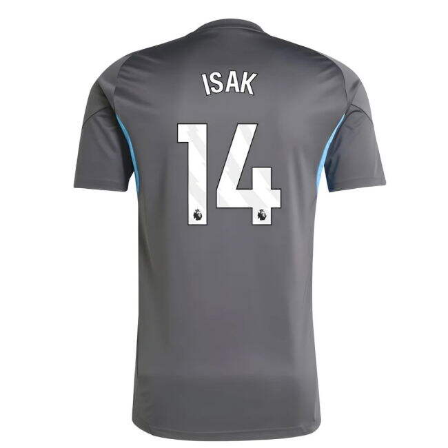 2025-2026 Newcastle Training Shirt (Grey) (Isak 14)