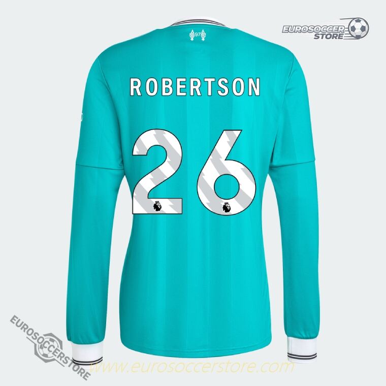 25-26 Season Liverpool Third Long Sleeve Jersey - ROBERTSON #26