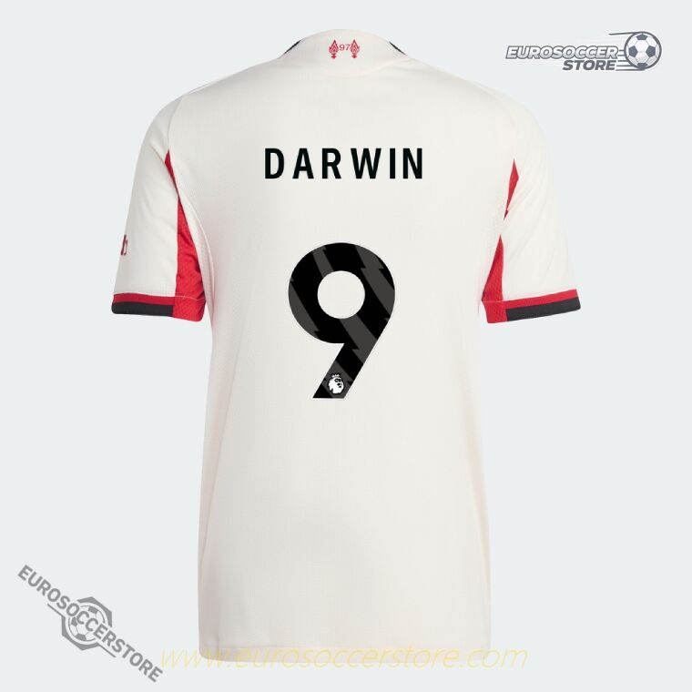 Darwin 9 Liverpool Away Jersey 25-26 (Player Version)