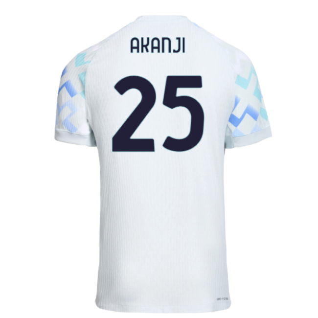 Supporter Grade Inter Milan Away Supporter Kit (Adults) (Akanji 25)