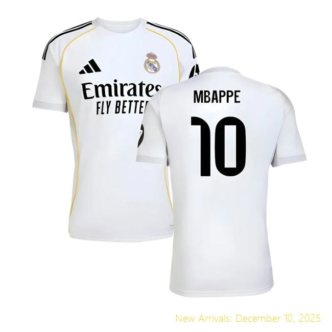 Real Madrid Home - Authentic Fan Edition - Match Quality