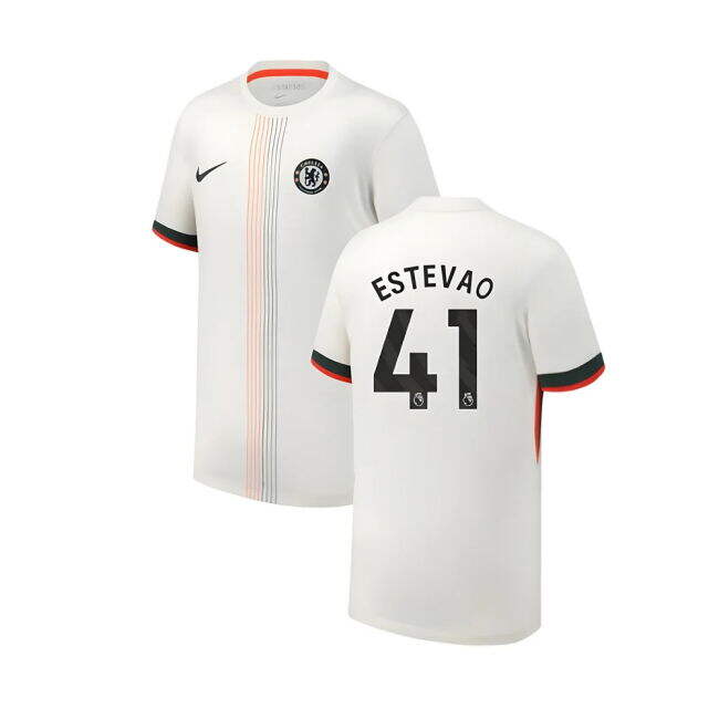 2025-2026 Chelsea Away Shirt (Kids) (Estevao 41)