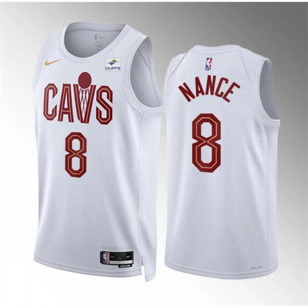 Premium 8 Jersey - White - NBA Collection