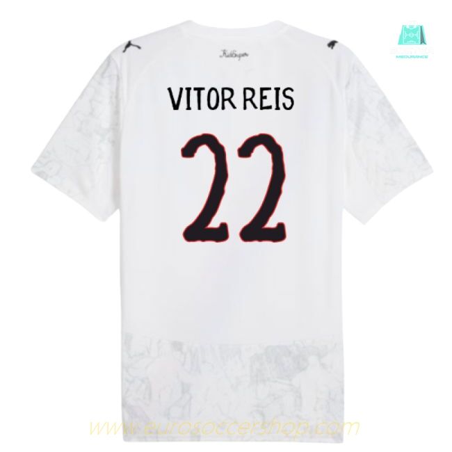 2025-2026 KIDSUPER x Manchester City CWC Shirt (White) (Vitor Reis 22)