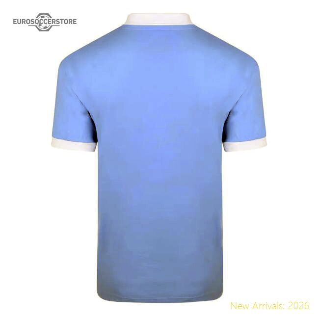 Authentic Manchester City 1972 Retro Football Shirt - Premium Quality