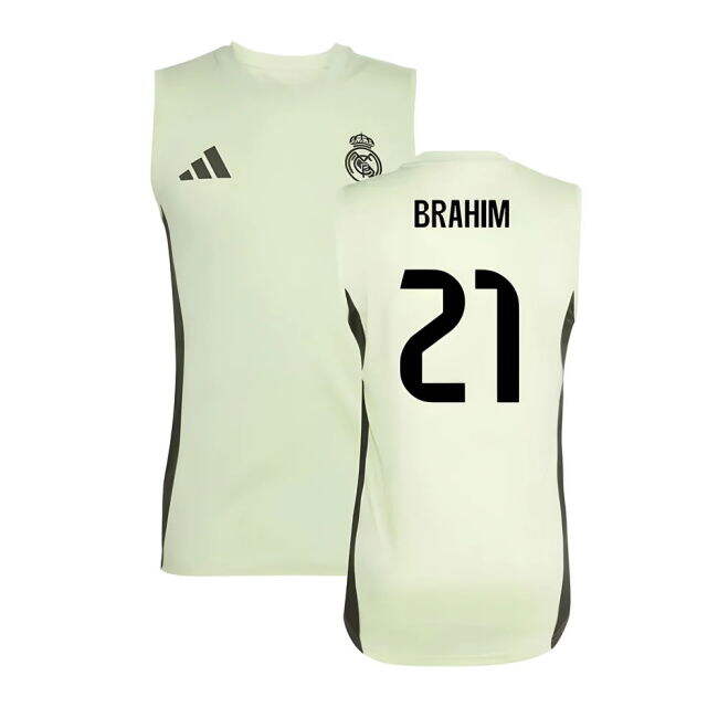2025-2026 Shirt by Real Madrid Sleeveless Training Jersey (Adult