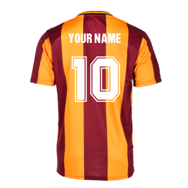 Bradford City Retro 1987-1988 Home Shirt