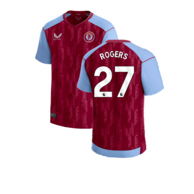 Ultra Comfort Football Aston Villa Home Shirt Kids Rogers #27 2024...
