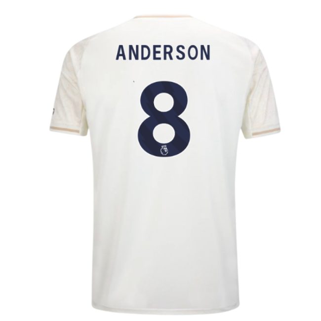 2025-2026 Nottingham Forest Away Shirt (Anderson 8) (Match Day)