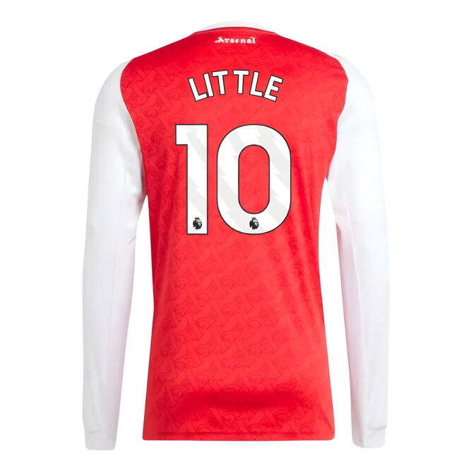2025-2026 Arsenal Long Sleeve Home Shirt (Little 10) - fan gear