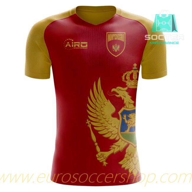 2025-26 Edition Montenegro Official Home Football Shirt Children