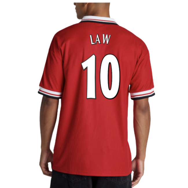 1998-2000 Man Utd Retro Home Top (Law 10)