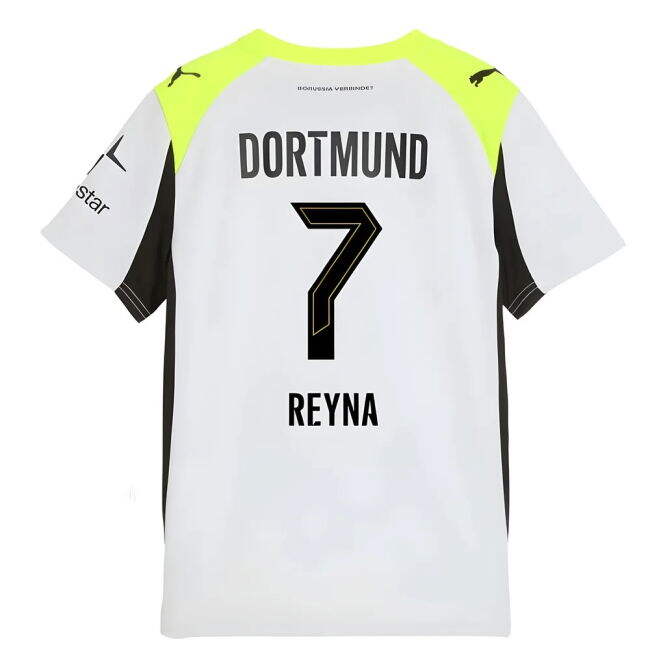 2025-2026 Borussia Dortmund Club Away Uniform (Kids)