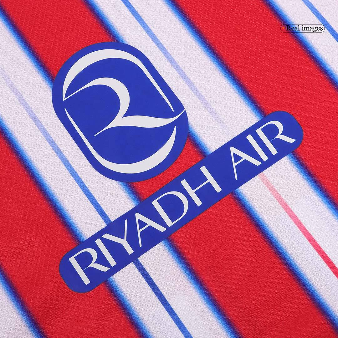 Kid's Atletico Madrid Home Soccer Jersey Kit(Jersey+Shorts) 2024/25Aut