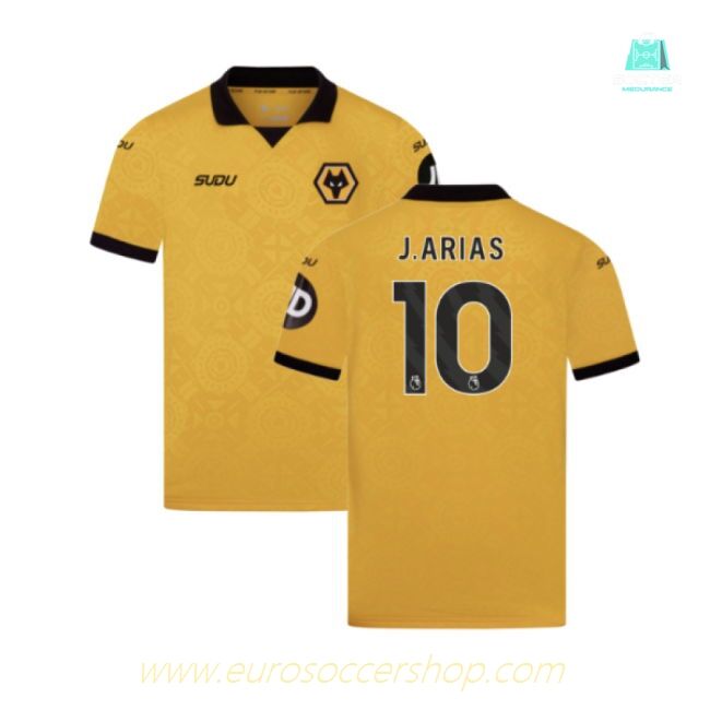 2025-2026 Wolves Home Shirt (Kids) (J.Arias 10)