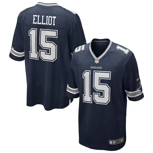 Pro-Level DAL Cowboys Game Jersey - Navy | NFL Fan Apparel | NFL Footb